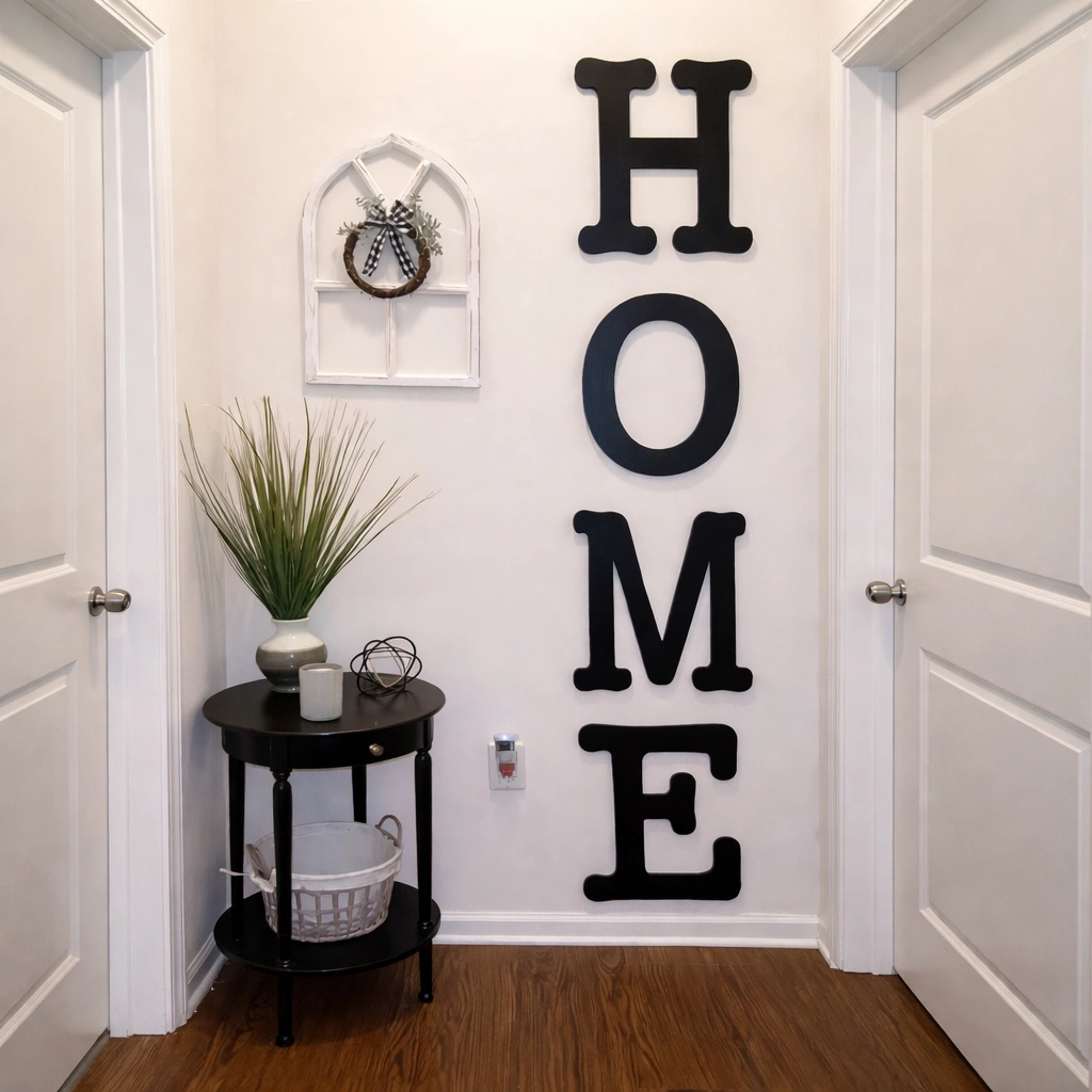 Home Love Wall Hanging – Decorative Wall Decor for Living Room & Home Interior