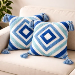 Tufted Diamond Cushion Cover