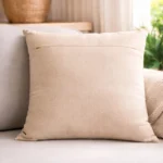 Luxury Quilted Cushion Covers – Soft European Fabric (16x16 Inch, Set of 2) | Premium Sofa Decor