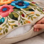 Premium Decorative Quilted Cushion Pillow Cover