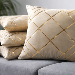 Elegant Living Cushion Covers Set - Muted Olive Brown