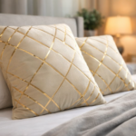 Elegant Living Cushion Covers Set - Muted Olive Brown